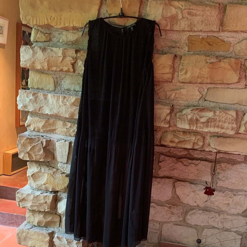 Eileen Fisher Black Maxi Dress